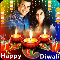 Happy Diwali Photo Frame 2024