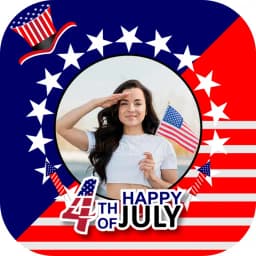 USA Independence Day Frame
