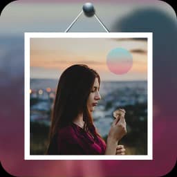 Blur Background: Square Fit