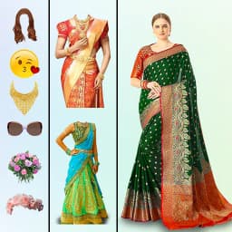 Women Traditional Saree Suit