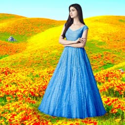 Flower Hill Photo Frames -Edit