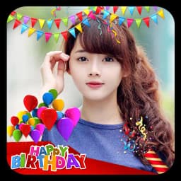 happy birthday photo editor