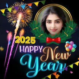 Happy New Year Photo Frame