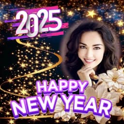 New Year Photo Frame 2025