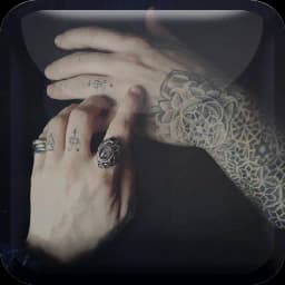 Cool Blackwork Tattoo