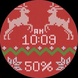 Christmas Sweater Watch Face