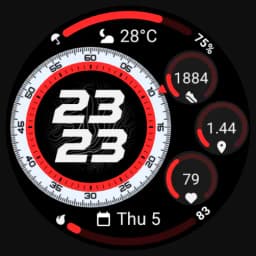 MDS461 Digital Watch Face