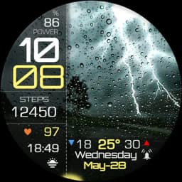 Animated Weather Minimal IW09