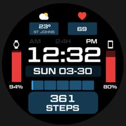 Night ver 73 - watch face