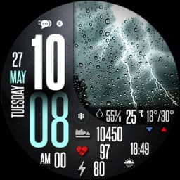 Animated Weather Modern IW07