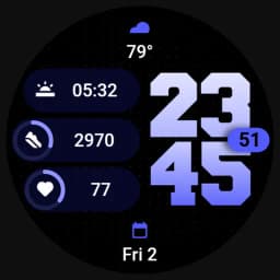 MDS459 Digital Watch Face