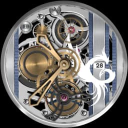 Executive Timepiece Watch Face