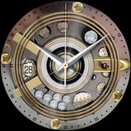 Aurum Mechanica Watch Face