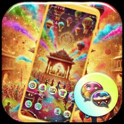 Holi Celebration Theme