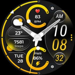 OMG 339 Hybrid Watch Face