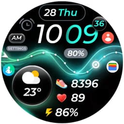 OMG 61 - Digital Watch Face