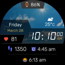 Digitec Pro Watch Face Wear OS
