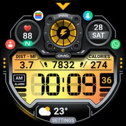 OMG 331 Retro Digital Watch