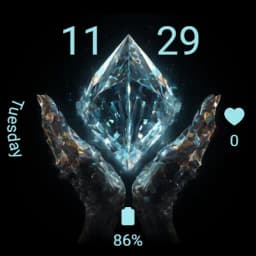 Diamond Hands Watch Face