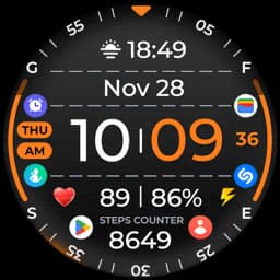 Minimal Watch Face: OMG 262