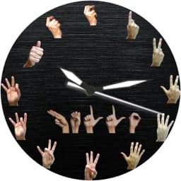 Sign Language Watch Face