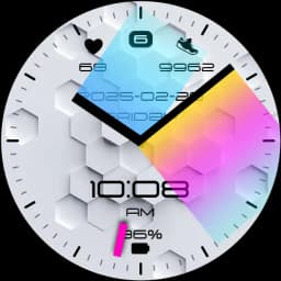 Playful Analog Watch Face