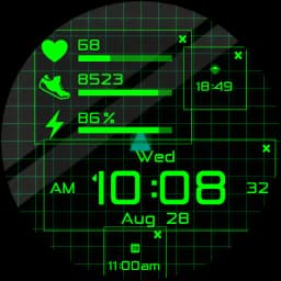 Dragon Radar Animated Face