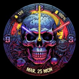 Skull Watchface ULTRA SGW7