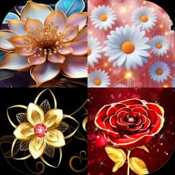 3D Flower Wallpaper