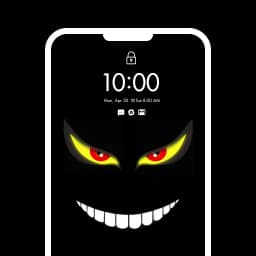 Wicked Smile: Black Wallpapers