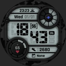 Camo LCD: Watch Face