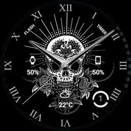 Skull Wear Watch Face