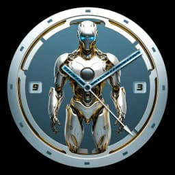 Futuristic Robot Watch Faces