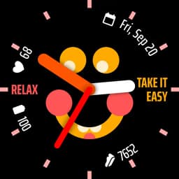 Relax, Take It Easy Watch Face
