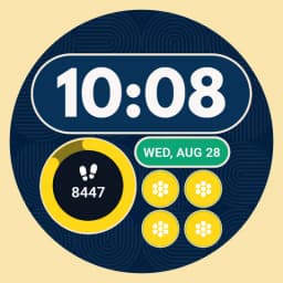 Geo Orbit Watch Face