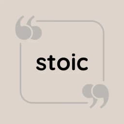 Daily Stoic Quotes, Meditation