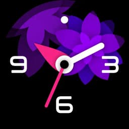 Midnight Flower: Watch Face