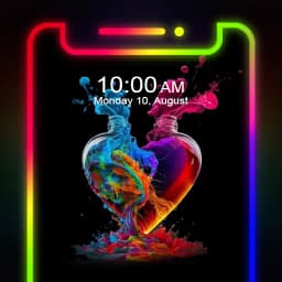 Edge Lighting Screen Border