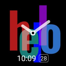 Hybrid Custom Watch Face 01