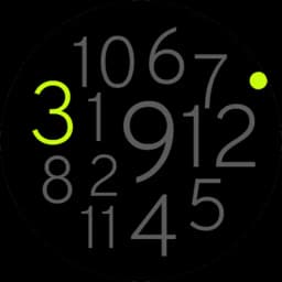 Minimal Abstract Watch Face 03