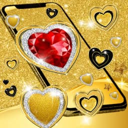 Gold Live Wallpapers 3D