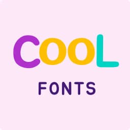 Cool Fonts - Fancy Letters