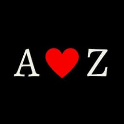 A + Z Letters Love Wallpaper