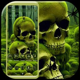 Swamp Skull Green Theme