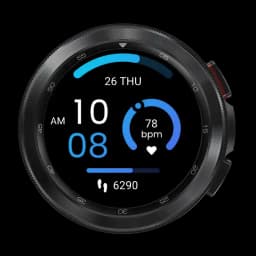 Lavender watch face Wear OS