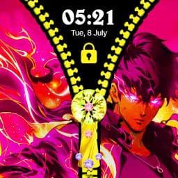 Heart Zipper Screen Lock