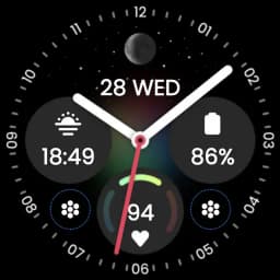 Proxima watch face Wear OS