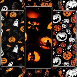 Preppy Halloween Wallpaper