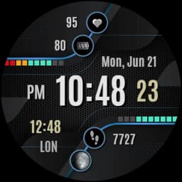 NXV88 Digital Watch Face