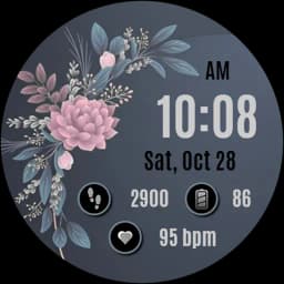 NXV43 Elegant Watch Face